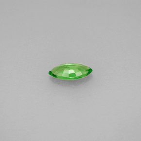 Grenat tsavorite vert naturelle marquise, 0,42 ct, VS