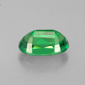 Grenat Tsavorite Vert chrome naturelle Coupe ovale, 1.49 ct, VVS