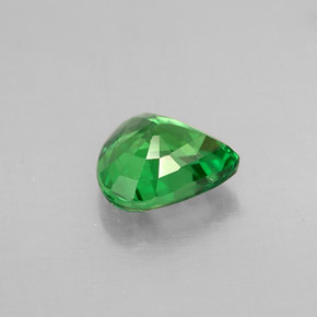 Grenat Tsavorite Vert chrome naturelle En forme de poire, 1.07 ct, VVS-VS