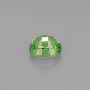 Grenat tsavorite vert naturelle coupe coussin, 0,88 ct, VS