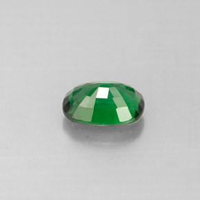 Grenat tsavorite vert naturelle coupe coussin, 0,51 ct, VS