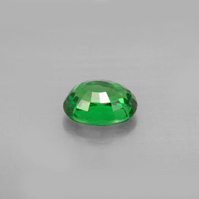 Grenat Tsavorite Vert chrome naturelle Coupe ovale, 1.41 ct, VS