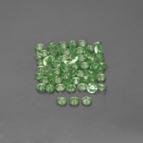 Achetez naturel ct vert grenat tsavorite gems, coupe roude, en provenance tanzanie chez gemselect. en stock, livraison internationale!
