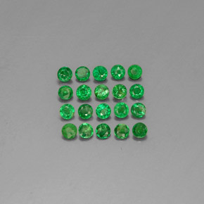 Achetez naturel ct vert grenat tsavorite gems, coupe roude, en provenance tanzanie chez gemselect. en stock, livraison internationale!