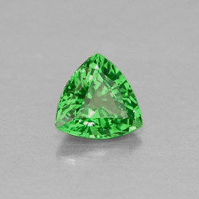 Grenat Tsavorite Vert naturelle Trillion, 0.28 ct, VVS-VS