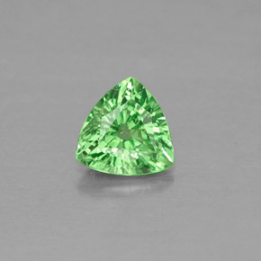 Grenat Tsavorite Vert naturelle Trillion, 0.26 ct, VS