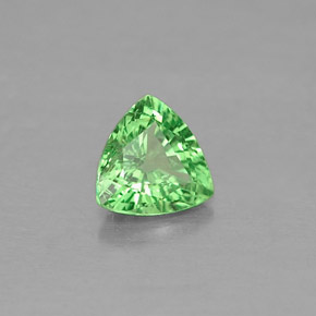 Grenat Tsavorite Vert naturelle Trillion, 0.26 ct, VS