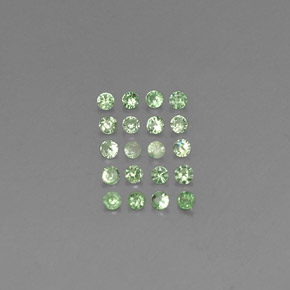 Achetez naturel ct vert grenat tsavorite gems, coupe roude, en provenance tanzanie chez gemselect. en stock, livraison internationale!