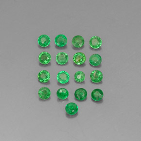 Achetez naturel ct vert grenat tsavorite gems, coupe roude, en provenance tanzanie chez gemselect. en stock, livraison internationale!