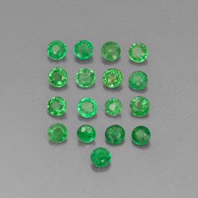 Achetez naturel ct vert grenat tsavorite gems, coupe roude, en provenance tanzanie chez gemselect. en stock, livraison internationale!