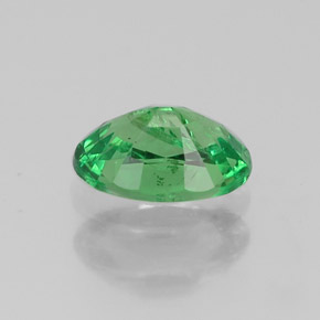 Grenat Tsavorite Vert naturelle Coupe ovale, 0.64 ct, SI