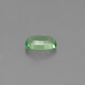 Grenat tsavorite vert naturelle coupe coussin, 0,48 ct, VVS-VS
