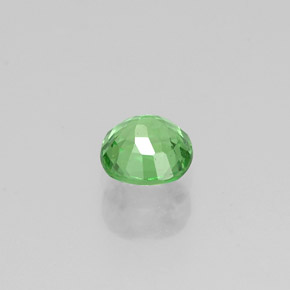 Grenat tsavorite vert naturelle coupe coussin, 0,48 ct, VS