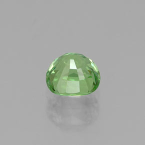 Grenat tsavorite vert naturelle coupe coussin, 0,60 ct, VS