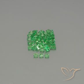 Shop natural 2.37ct Vert clair Grenat Tsavorite gems, Carré, from Tanzanie at GemSelect. In stock, global shipping!