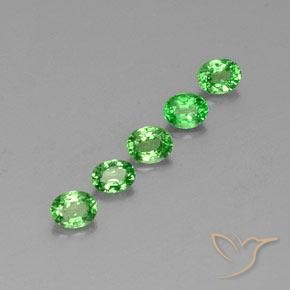 Shop natural 1.41ct Vert éclatant Grenat Tsavorite gems, ovale, from Tanzanie at GemSelect. In stock, global shipping!