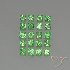 Shop natural 1.78ct Vert clair Grenat Tsavorite gems, Carré, from Tanzanie at GemSelect. In stock, global shipping!