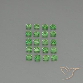 Shop natural 1.78ct Vert clair Grenat Tsavorite gems, Carré, from Tanzanie at GemSelect. In stock, global shipping!