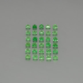 Achetez naturel 1.42ct Vert moyen Grenat Tsavorite gems, Carré, En provenance Tanzanie chez GemSelect. En stock, livraison internationale!