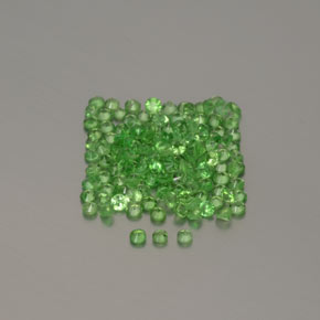 Achetez naturel 1.34ct Vert éclatant Grenat Tsavorite gems, Coupe roude, En provenance Tanzanie chez GemSelect. En stock, livraison internationale!