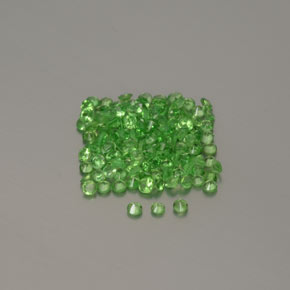 Achetez naturel 1,36ct vert grenat tsavorite gems, coupe roude, en provenance tanzanie chez gemselect. en stock, livraison internationale!