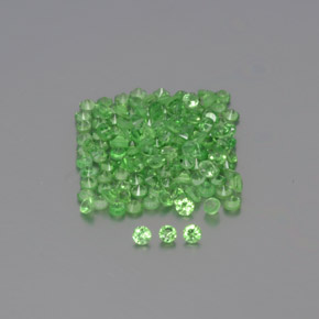 Achetez naturel 1,22ct vert grenat tsavorite gems, coupe roude, en provenance tanzanie chez gemselect. en stock, livraison internationale!