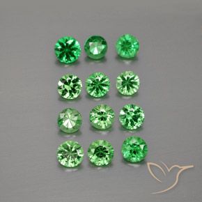 Shop natural 2.94ct Vert moyen Grenat Tsavorite gems, Tour, from Tanzanie at GemSelect. In stock, global shipping!