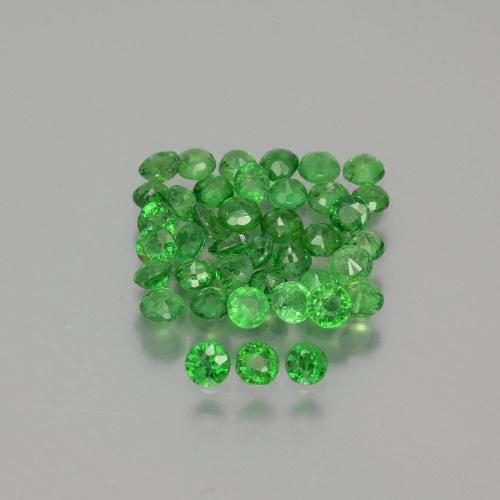 Achetez naturel 2,83ct vert grenat tsavorite gems, coupe roude, en provenance tanzanie chez gemselect. en stock, livraison internationale!
