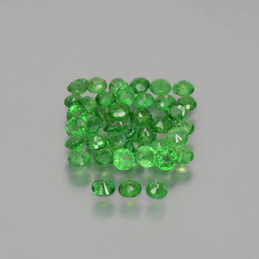 Achetez naturel 2,83ct vert grenat tsavorite gems, coupe roude, en provenance tanzanie chez gemselect. en stock, livraison internationale!