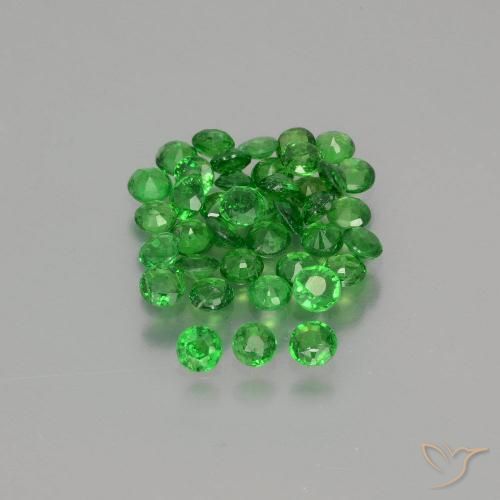 2.37ctw Naturel Vert moyen Grenat Tsavorite, Tour, VS-SI