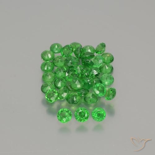 2.76ctw Naturel Vert moyen Grenat Tsavorite, Tour, VS-SI