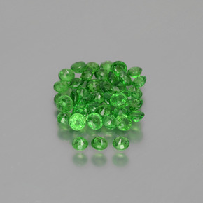Achetez naturel 2,85ct vert grenat tsavorite gems, coupe roude, en provenance tanzanie chez gemselect. en stock, livraison internationale!