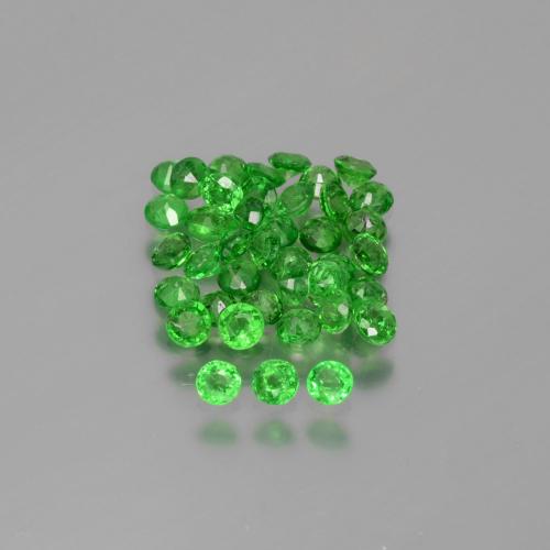 Achetez naturel 2.80ct Vert clair Grenat Tsavorite gems, Coupe roude, En provenance Tanzanie chez GemSelect. En stock, livraison internationale!