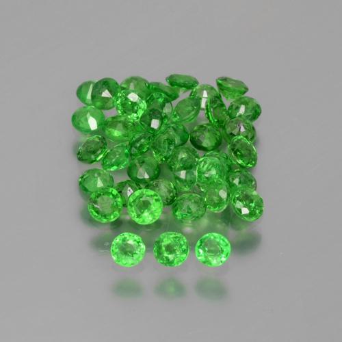 Achetez naturel 2.80ct Vert clair Grenat Tsavorite gems, Coupe roude, En provenance Tanzanie chez GemSelect. En stock, livraison internationale!