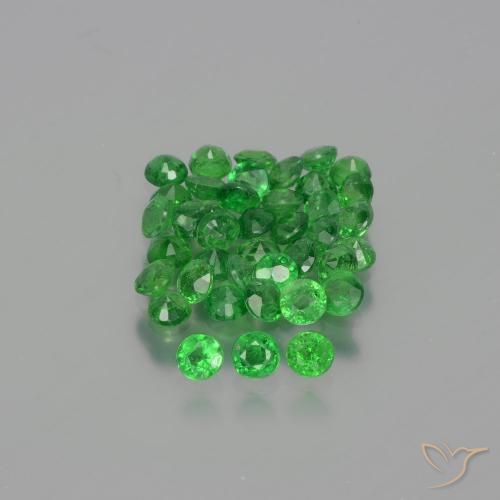 2.80ctw Naturel Vert moyen Grenat Tsavorite, Tour, VS-SI