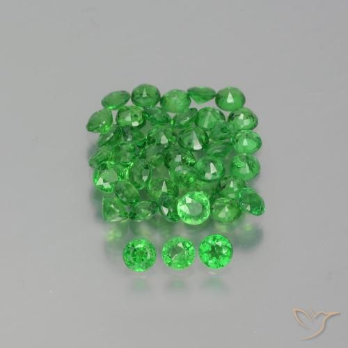 2.84ctw Naturel Vert clair Grenat Tsavorite, Tour, VS-SI