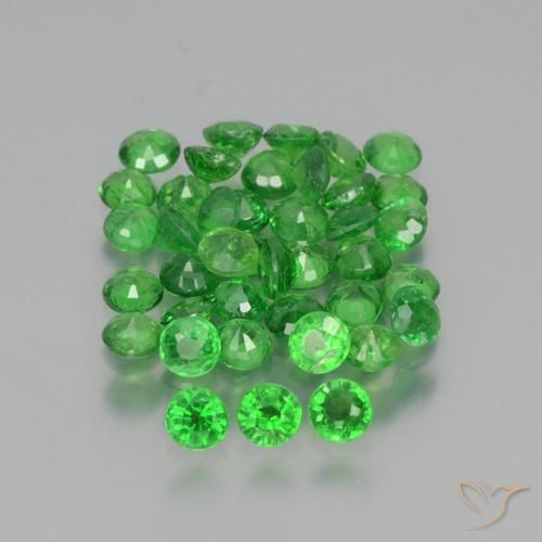 Shop natural 2.76ct Vert Électrique Grenat Tsavorite gems, Tour, from Tanzanie at GemSelect. In stock, global shipping!