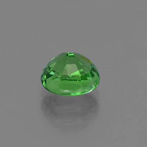 Grenat Tsavorite Vert moyen naturelle Coupe ovale, 1.41 ct, VS-SI
