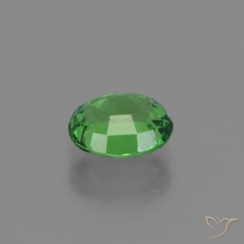 Grenat Tsavorite Vert clair naturelle ovale, 1.21 ct, VS