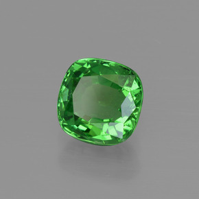 Grenat Tsavorite Vert clair naturelle Coupe coussin, 1.10 ct, VS