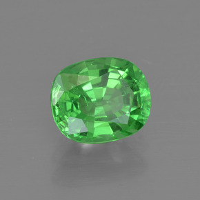 Grenat Tsavorite Vert clair naturelle Coupe ovale, 1.21 ct, VS-SI