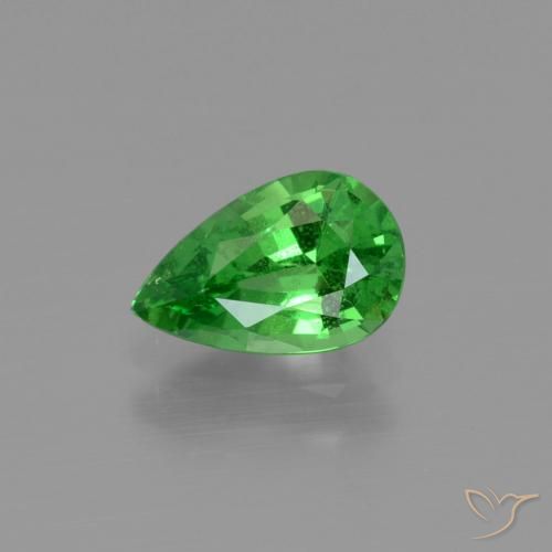1.07ct Naturel Vert clair Grenat Tsavorite, En forme de poire, VS