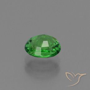 Grenat Tsavorite Vert clair naturelle ovale, 1.18 ct, SI