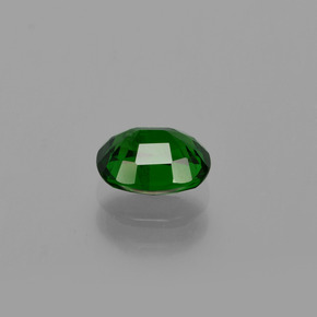 Grenat tsavorite vert naturelle coupe ovale, 1,01 ct, VS