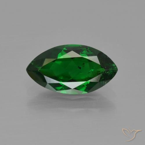Grenat tsavorite vert naturelle marquise, 1,18 ct, VS-SI