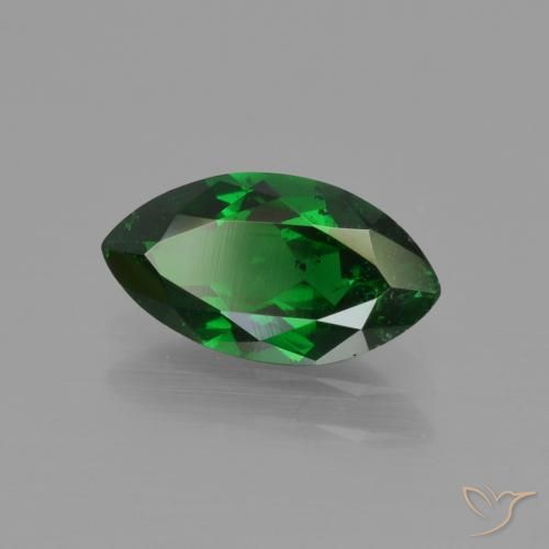 Grenat tsavorite vert naturelle marquise, 1,18 ct, VS-SI