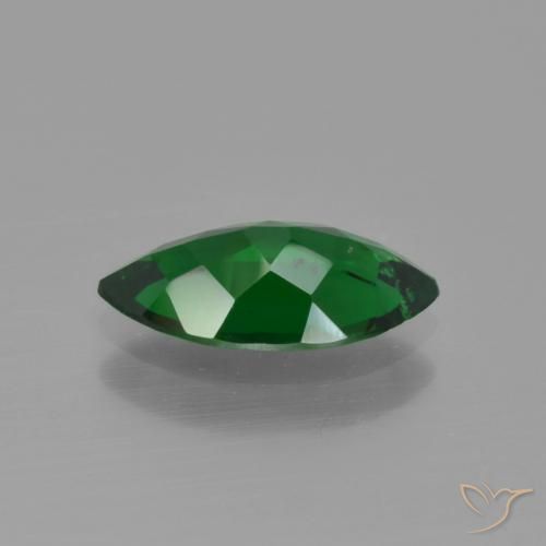 Grenat tsavorite vert naturelle marquise, 1,18 ct, VS-SI