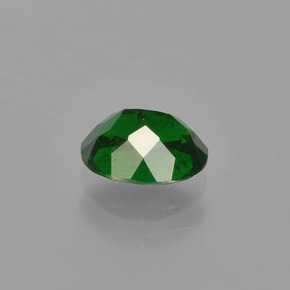 Grenat tsavorite vert naturelle coupe ovale, 1,12 ct, VS-SI