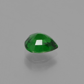 Grenat tsavorite vert naturelle en forme de poire, 0,88 ct, VS-SI