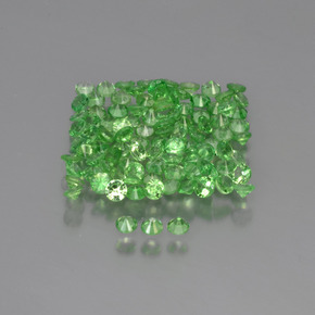 Achetez naturel 3,73ct vert grenat tsavorite gems, coupe roude, en provenance kenya chez gemselect. en stock, livraison internationale!